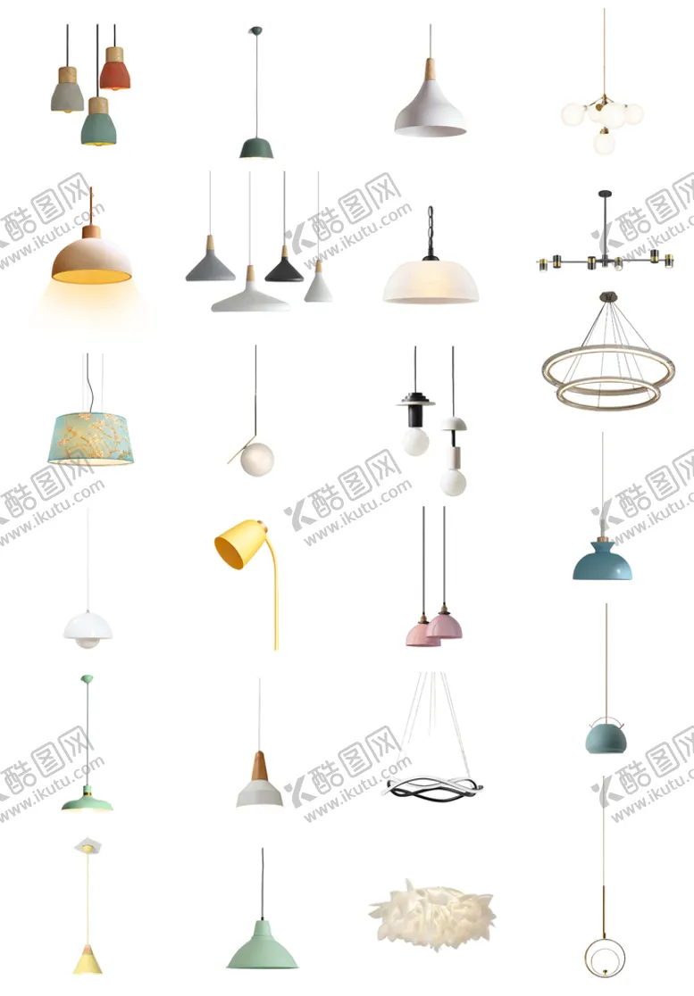 编号：69702309280801007508【酷图网】源文件下载-室内设计家居装饰灯具吊灯png