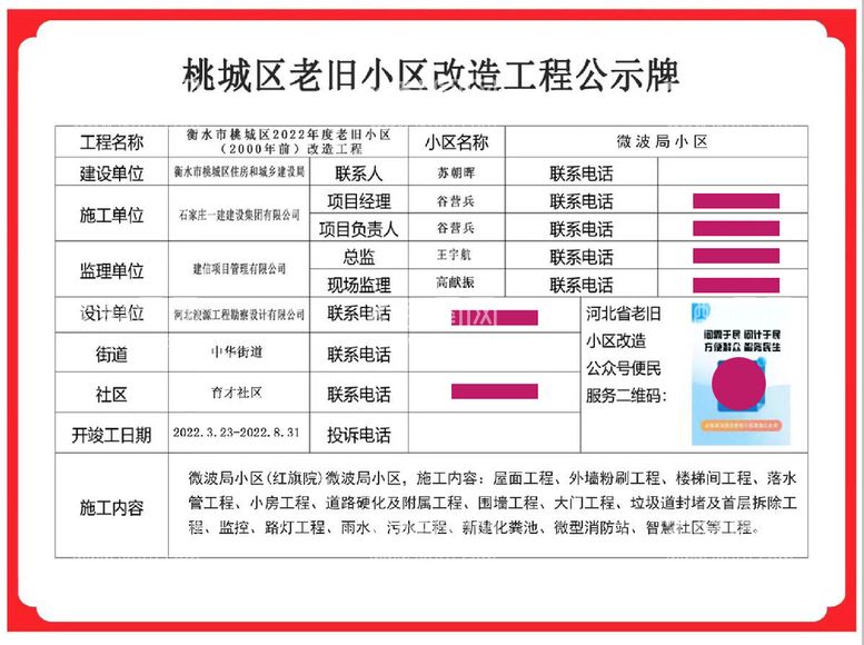 编号：48312811171613408371【酷图网】源文件下载-老旧小区改造工程公示牌