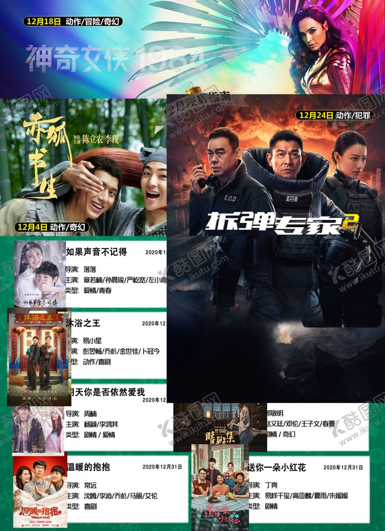 编号：78158005142136017489【酷图网】源文件下载-2020年12月影讯