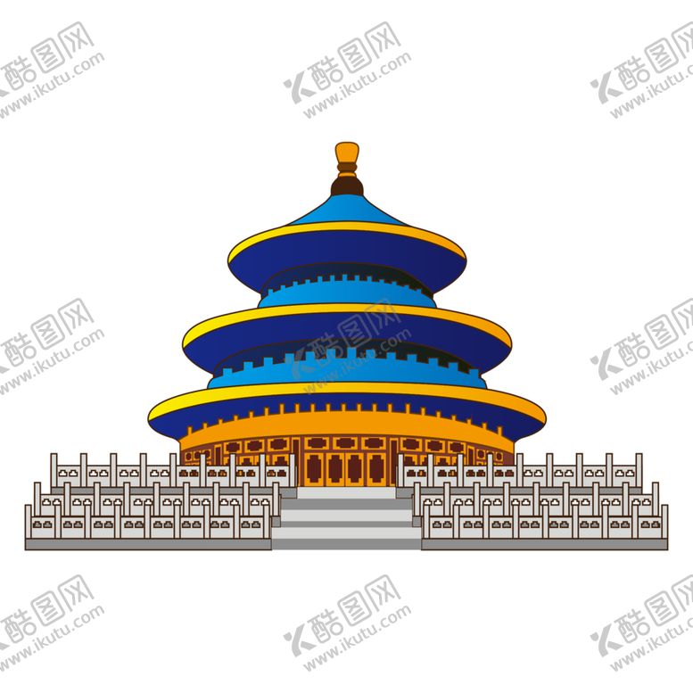 编号：15929309270738492275【酷图网】源文件下载-手绘古建筑