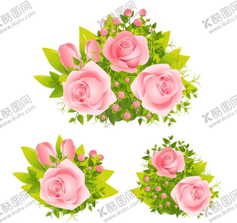 编号：75160001311134438712【酷图网】源文件下载-粉色玫瑰花