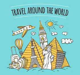 环球旅行著名建筑