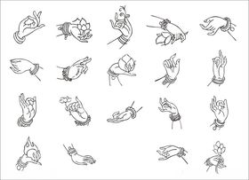 手绘动物简笔画集合