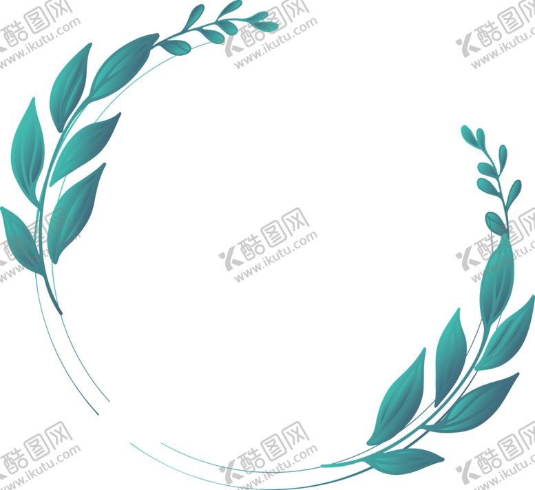 编号：44604904210852483598【酷图网】源文件下载-植物边框