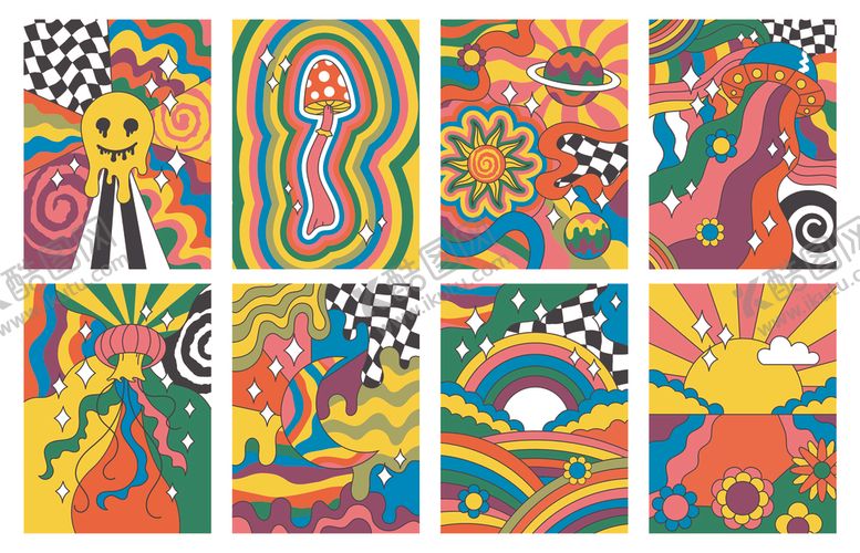 编号：91601904081242311828【酷图网】源文件下载-抽象艺术图案