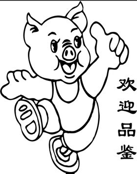 线条猪