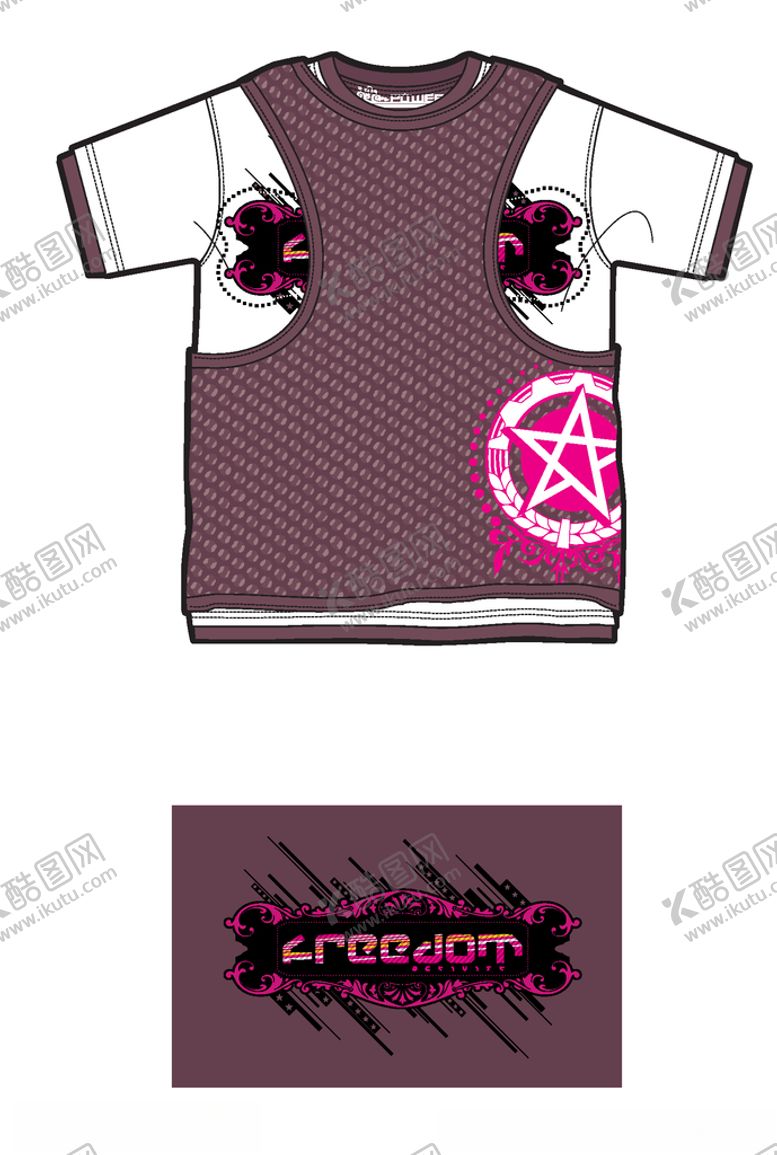 编号：69579109241403315748【酷图网】源文件下载-服装印花