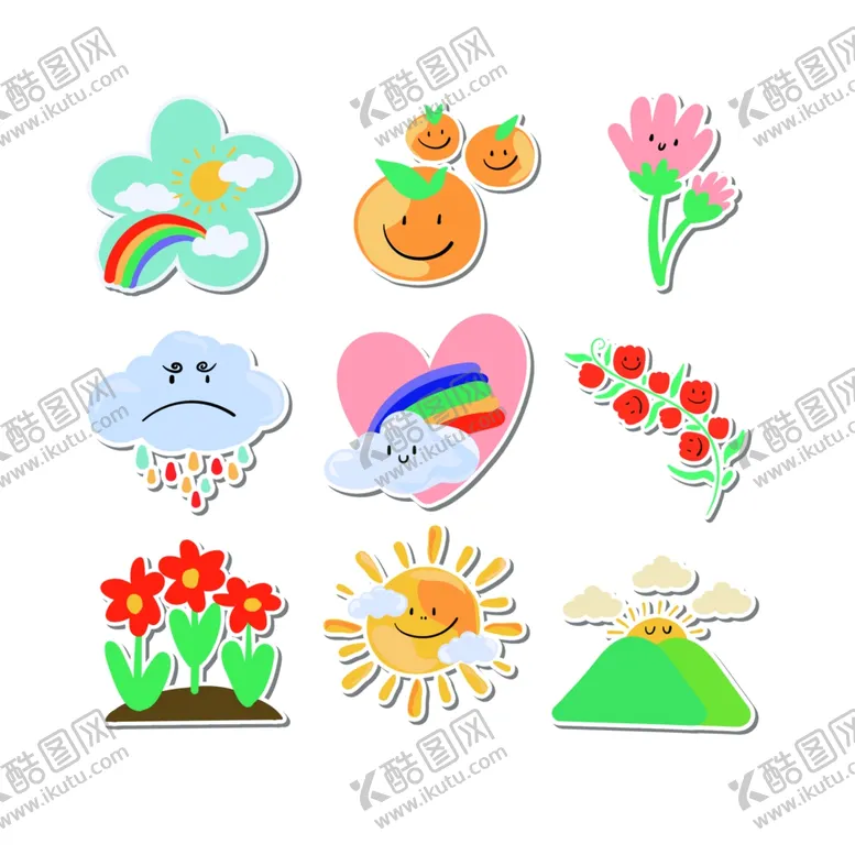 编号：52320202282040578710【酷图网】源文件下载-可爱卡通插画