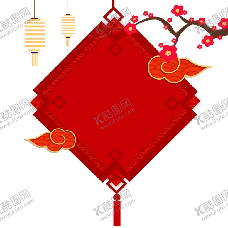 编号：31544907071640119148【酷图网】源文件下载-新年边框