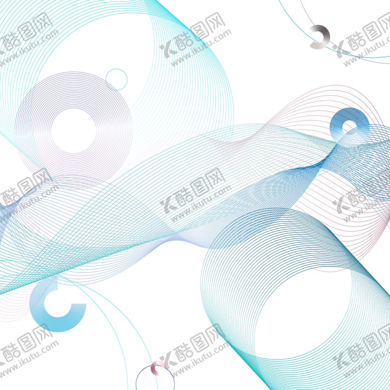 编号：33699511011506422602【酷图网】源文件下载-科技风线条几何背景元素