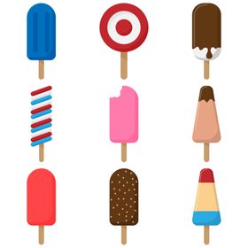 卡通冰淇淋