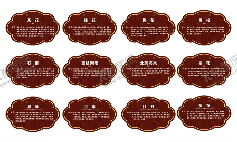 编号：54085105022201371671【酷图网】源文件下载-花草牌