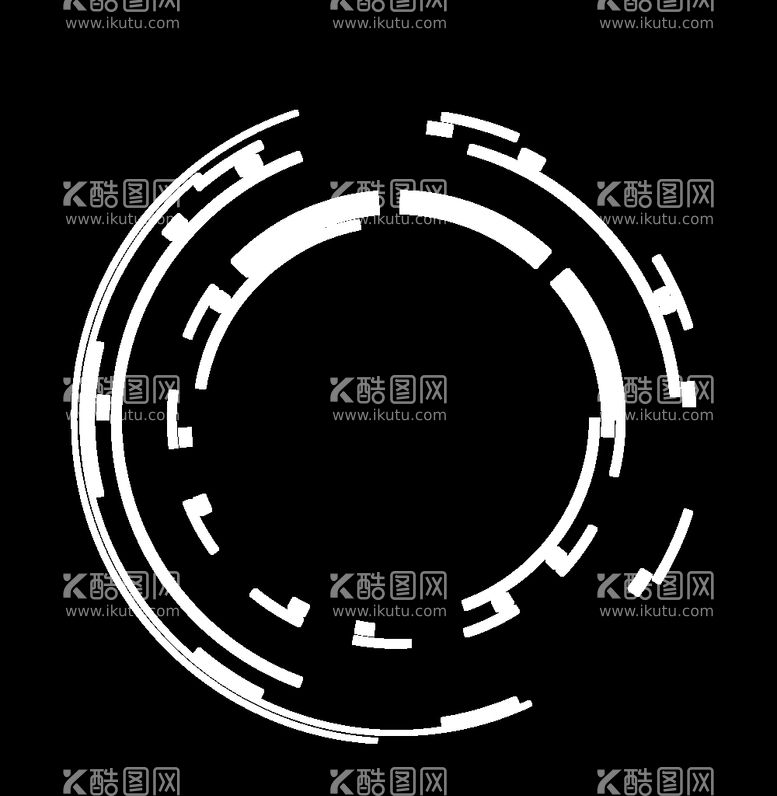 编号：27865801281106319160【酷图网】源文件下载-科技    边框    几何 