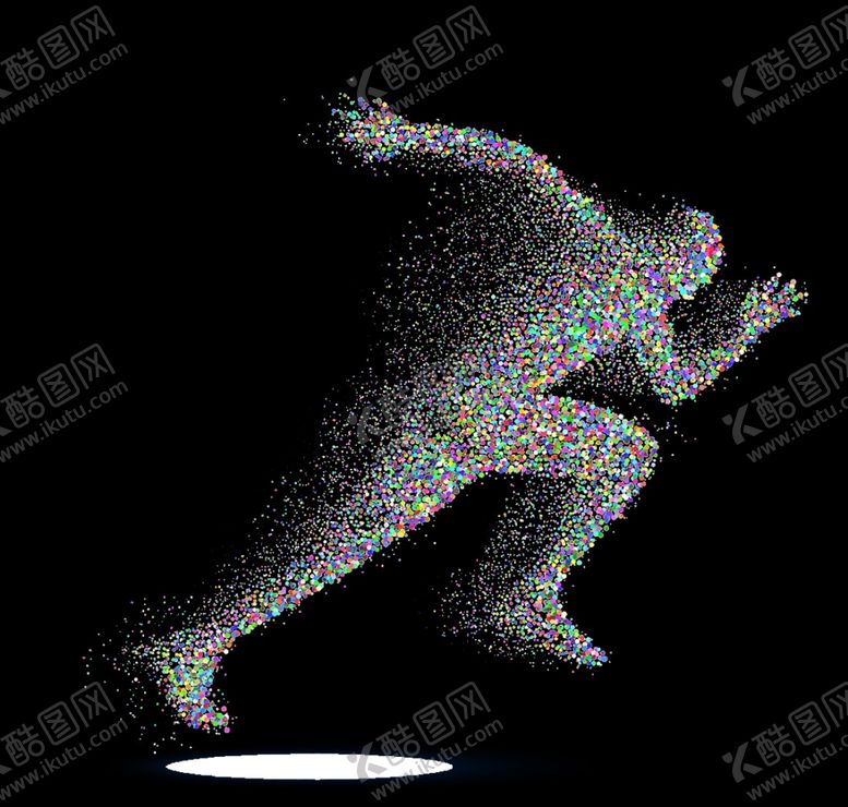 编号：67599405041418568101【酷图网】源文件下载-跑步人