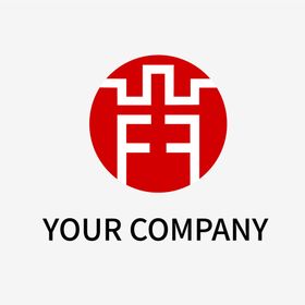 鼎字长城传统logo设计