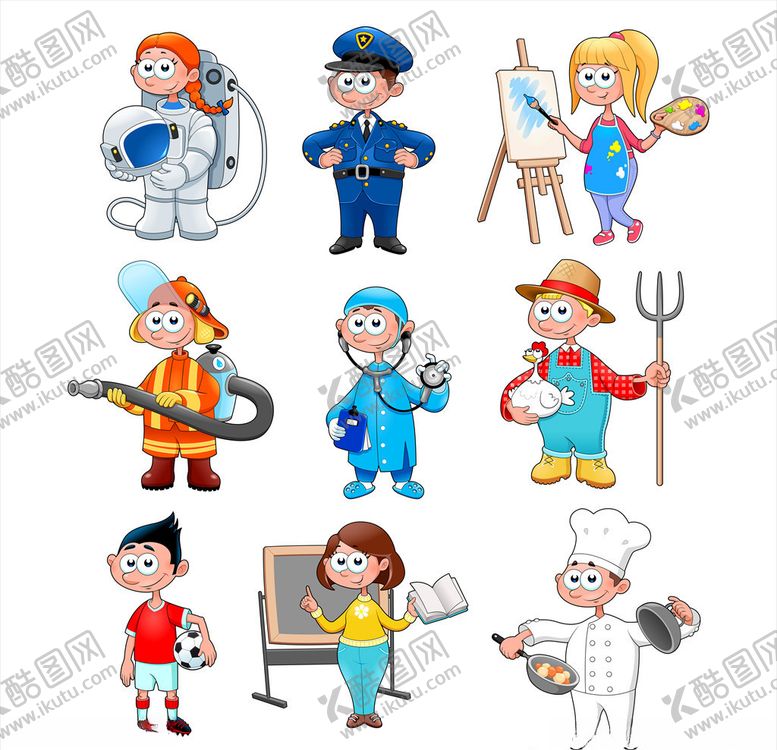 编号：92274410071117302685【酷图网】源文件下载-卡通人物