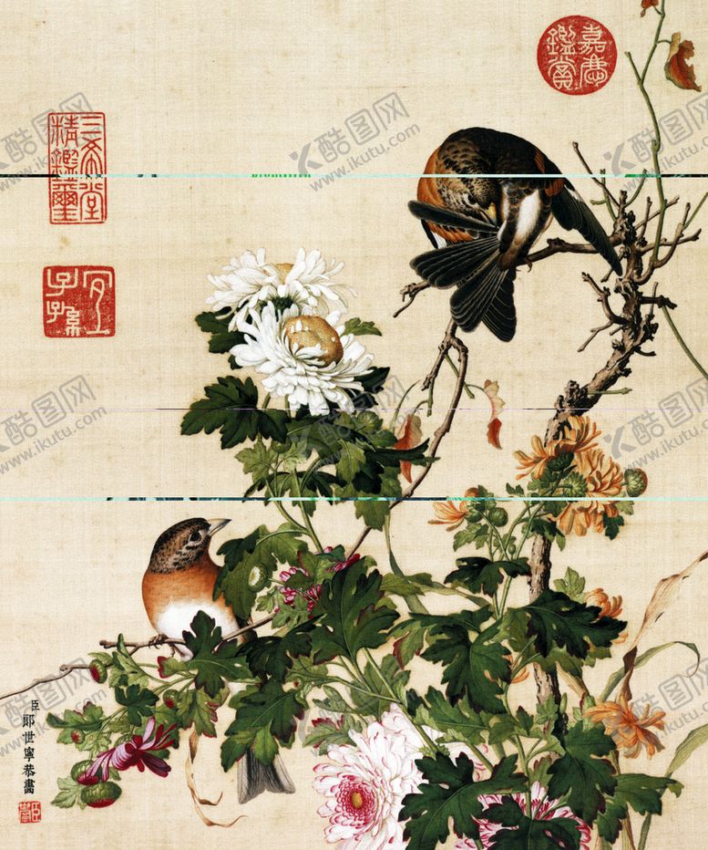 编号：56924009181202041059【酷图网】源文件下载-工笔画  