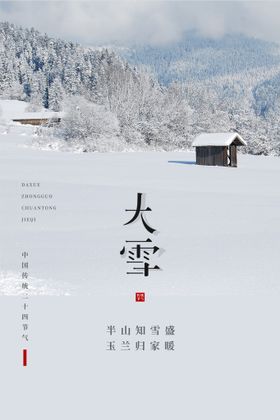 大雪海报