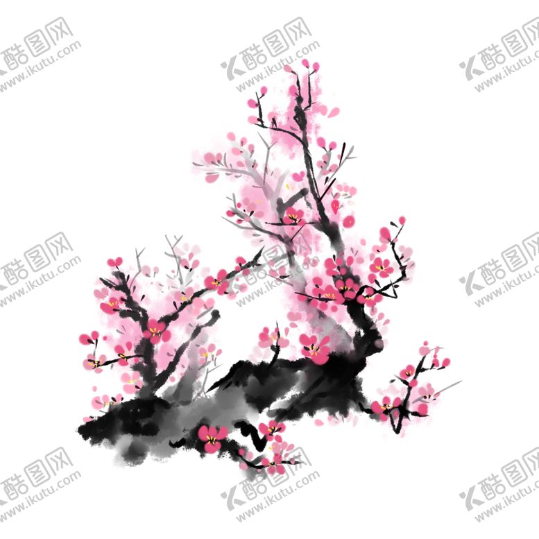 编号：30463107040039363108【酷图网】源文件下载-梅花素材