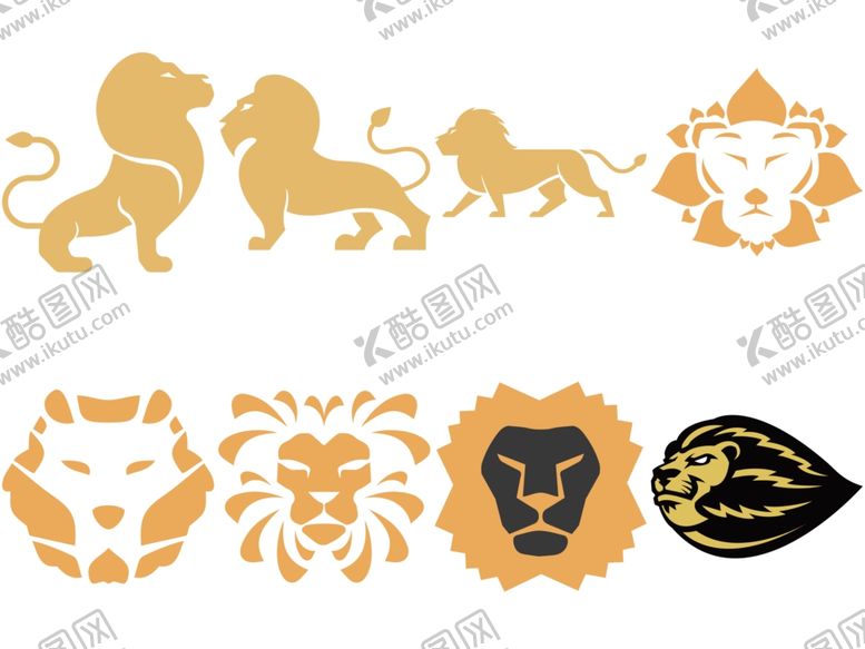 编号：21405410302329081751【酷图网】源文件下载-狮子
