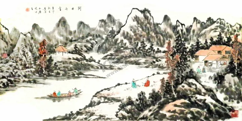 编号：42183012110545269351【酷图网】源文件下载-国画水墨画