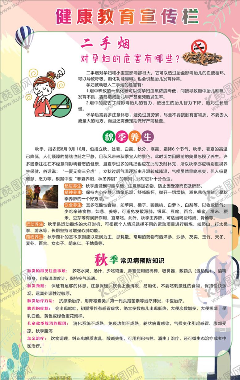 编号：85985605032254168511【酷图网】源文件下载-健康教育宣传栏