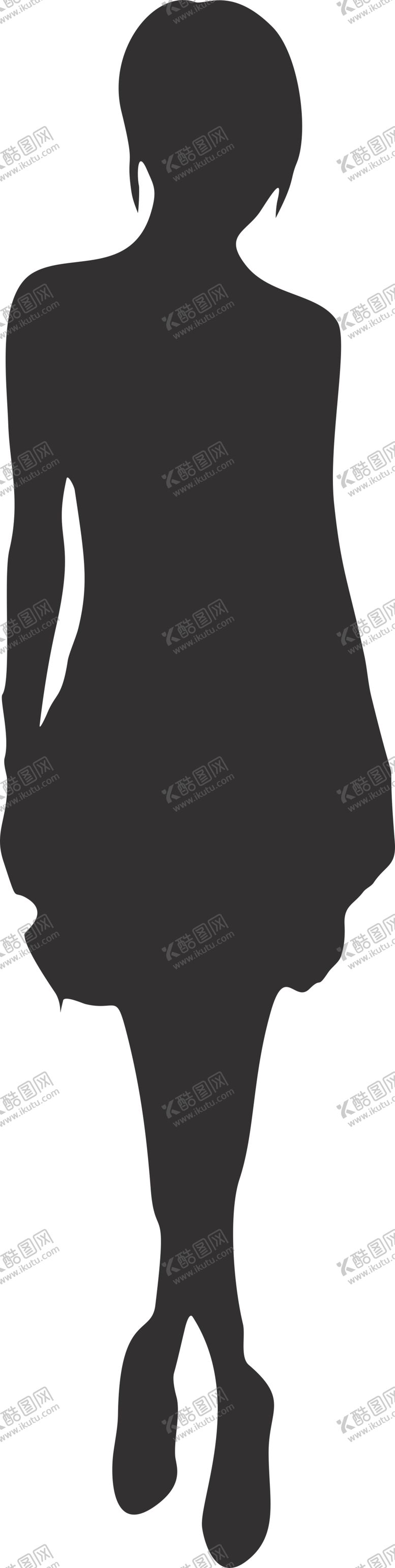 编号：71745710020708553381【酷图网】源文件下载-美女剪影