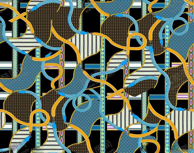 编号：45959910050944534795【酷图网】源文件下载-绳子皮带条纹格子