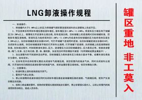 LNG卸液操作规程