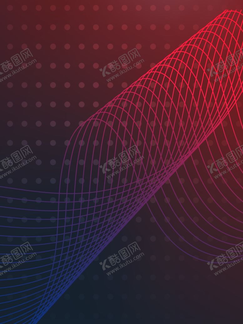 曲线发布会背景波浪背景展架背景简约背景