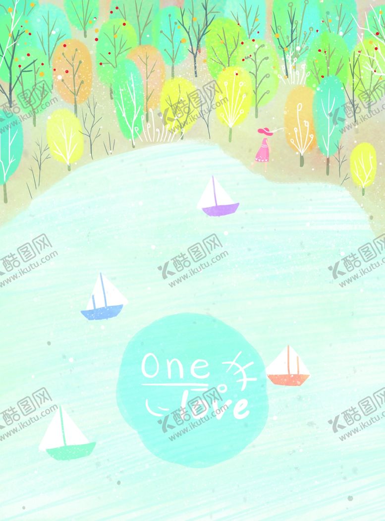 编号：21546310222022388532【酷图网】源文件下载-森林插画