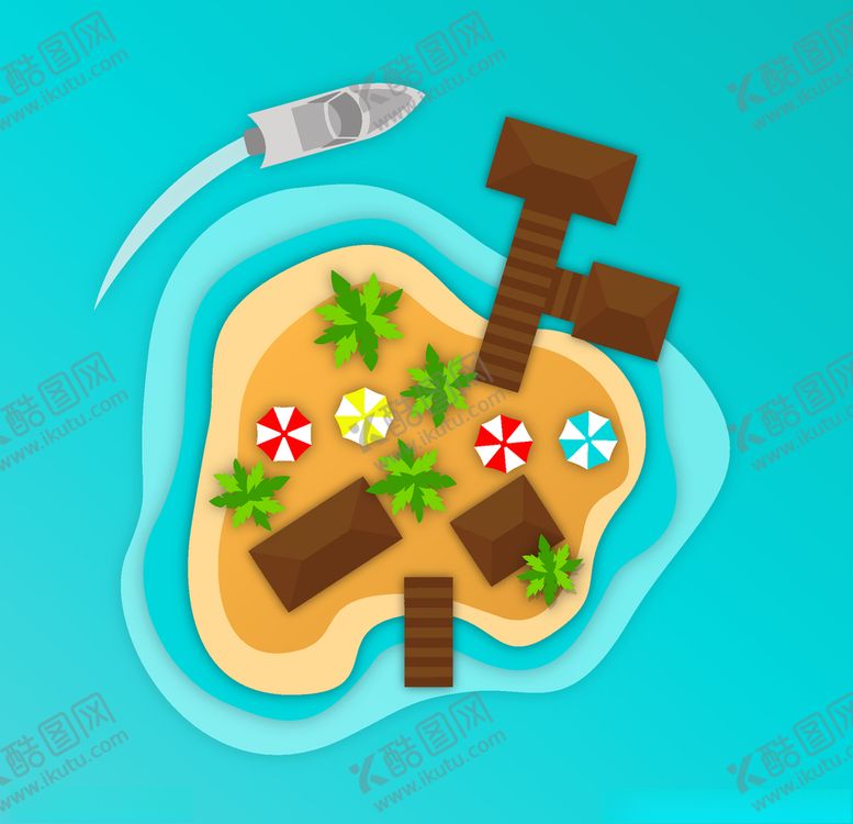 编号：81554009191425075515【酷图网】源文件下载-小岛自然风光