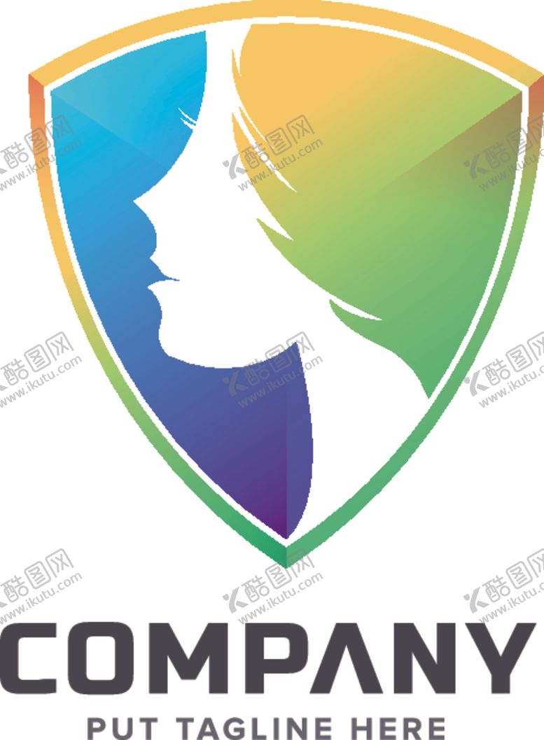编号：37191607052253348205【酷图网】源文件下载-女性logo
