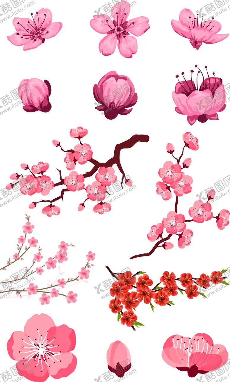 编号：69994503211716299212【酷图网】源文件下载-桃花素材