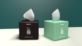 纸巾盒样机