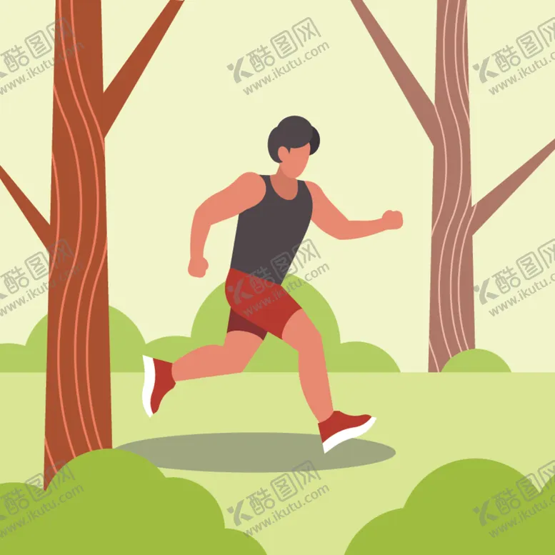 编号：63294512110835596405【酷图网】源文件下载-跑步