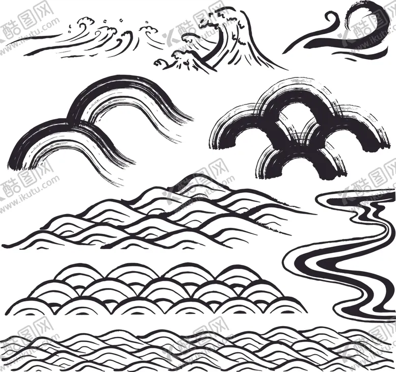 编号：42756006170211495795【酷图网】源文件下载-波浪