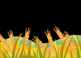 芒种农民宣传装饰画耕