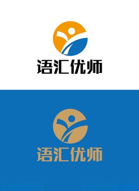 教育标识设计字母简约