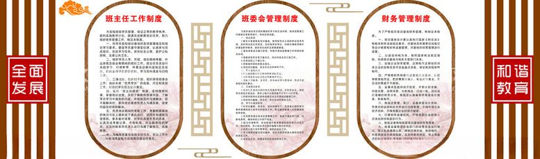 编号：54722012210706078228【酷图网】源文件下载-培训基地工作制度文化墙