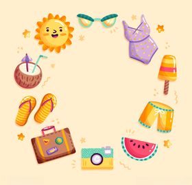 夏日元素