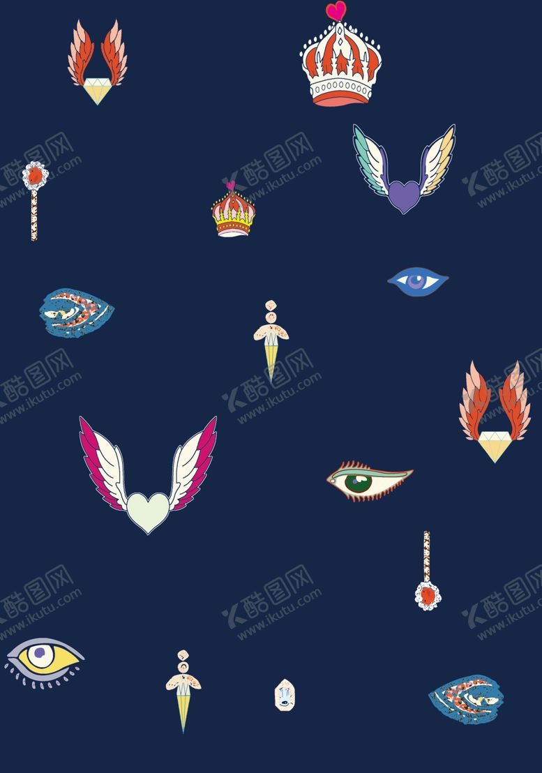 编号：63812609300018126085【酷图网】源文件下载-手绘图案