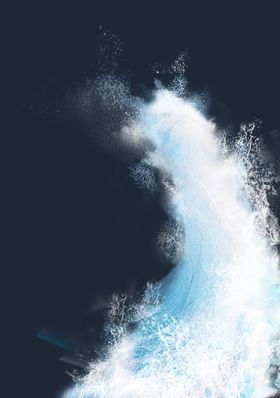 浪花质感背景水合集飞溅雨点