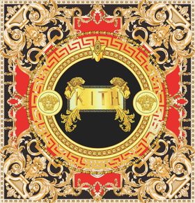 大牌方巾