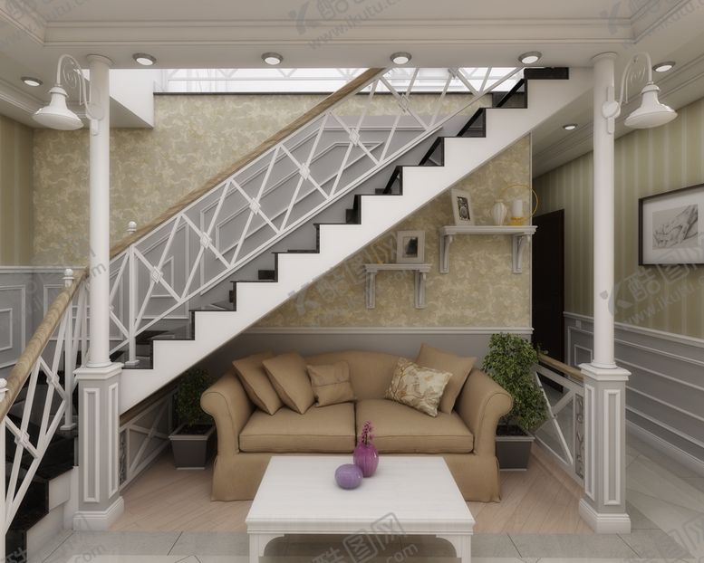 编号：92981710141555568202【酷图网】源文件下载-卧室客厅厨房书房效果图