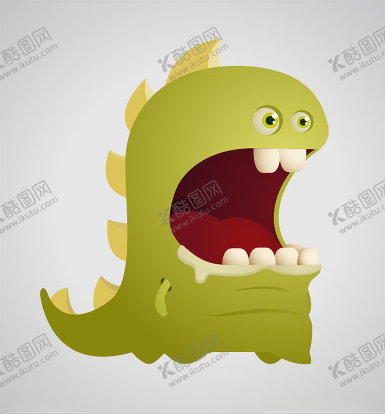 编号：32718910012011066153【酷图网】源文件下载-卡通怪兽