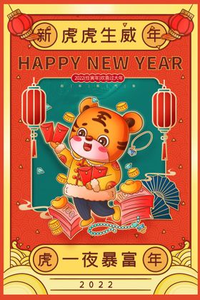 虎年大吉素材新促销节日