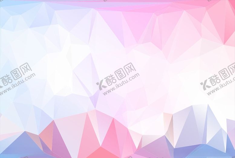 编号：81419807010040437271【酷图网】源文件下载-红蓝几何背景