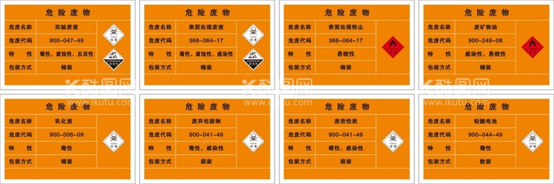 编号：53841212230721442595【酷图网】源文件下载-危险废物