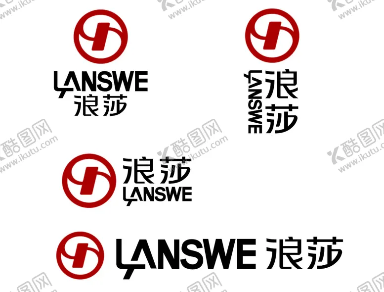 编号：78210509171552340617【酷图网】源文件下载-浪莎logo标志